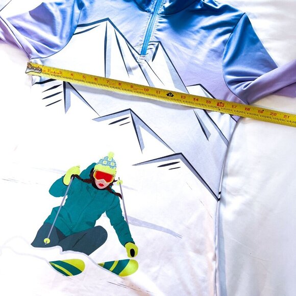 Spyder Shred Zip T-neck Women Mid Layer Medium - Picture 11 of 14